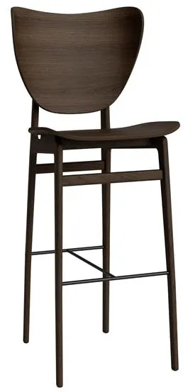NORR11 Elephant Bárszék H75 cm Sötét Füstölt Tölgy