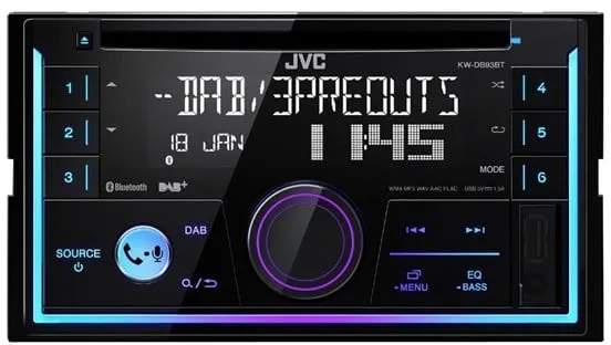 JVC KW DB93BT - Autórádió