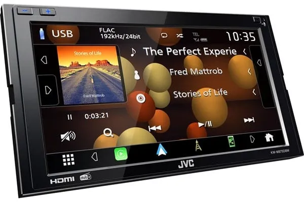 JVC KW-M875DBW autós multimédiás vevő