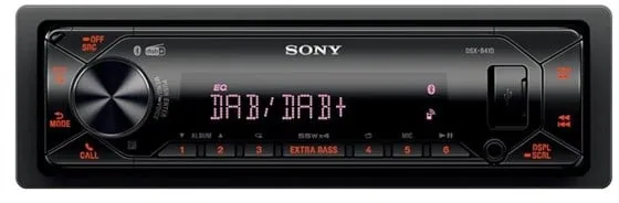 Sony DSX-B41D - Autó - digitális vevő - műszerfalba építhető egység - Single-DIN - Autórádió