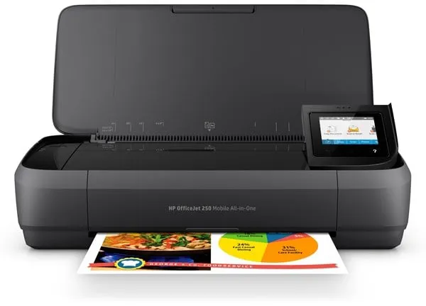 HP Officejet 250 Mobile All in One tintasugaras nyomtató multifunkciós eszköz - Színes - Tinta