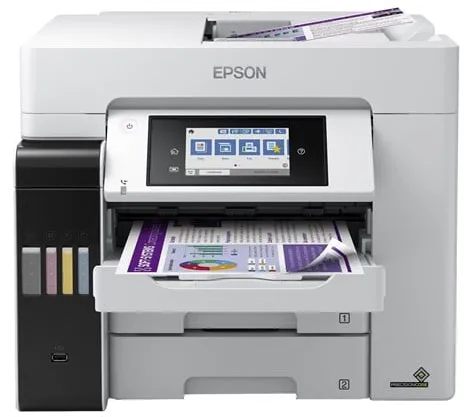 Epson EcoTank ET-5880 Minden egyben tintasugaras multifunkciós nyomtató faxszal - Színes - Tinta