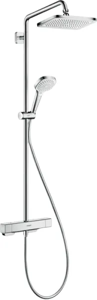 Hansgrohe Croma E Showerpipe 280 zuhanyrendszer, 1 vízsugár típus, króm