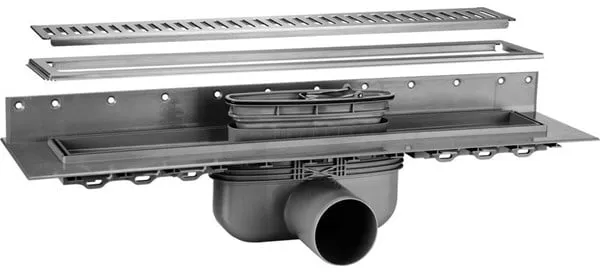 Purus line padlóösszefolyó készlet 900 mm