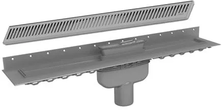 Purus Line padlóösszefolyó készlet 800 mm függőleges