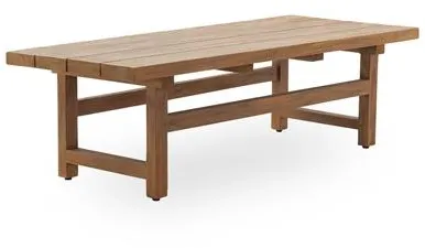 Sika-Design Julian kültéri dohányzóasztal 140x55 cm teak