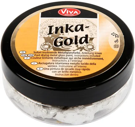 Inka Gold, Platina, 50 ml/ 1 tégely.