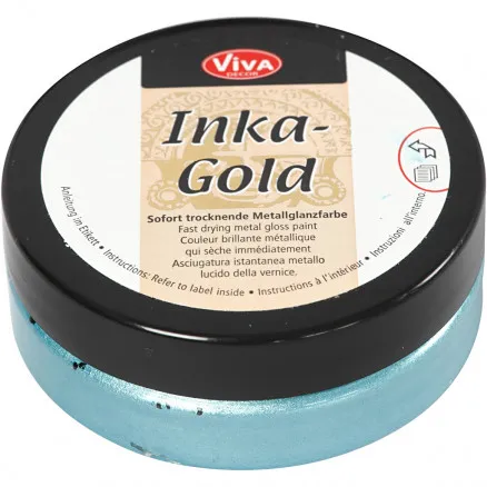 Inka Gold, türkiz, 50 ml/ 1 db.