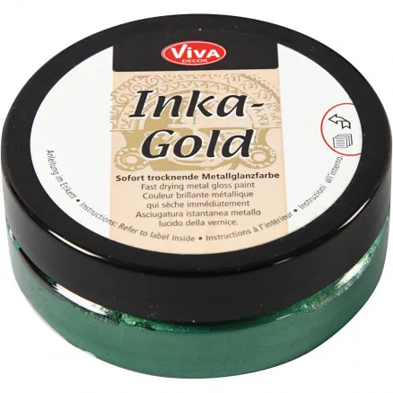 Inka Gold, smaragd, 50 ml/ 1 tégely.