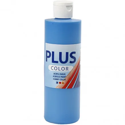Plus Color Hobbi festék, Elsődleges kék, 250 ml/1 Fl.