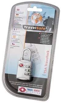 TravelSafe lakat kombinációs zárral