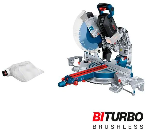 Bosch akkumulátoros gérvágó fűrész GCM 18V-305 GDC SOLO - BiTurbo