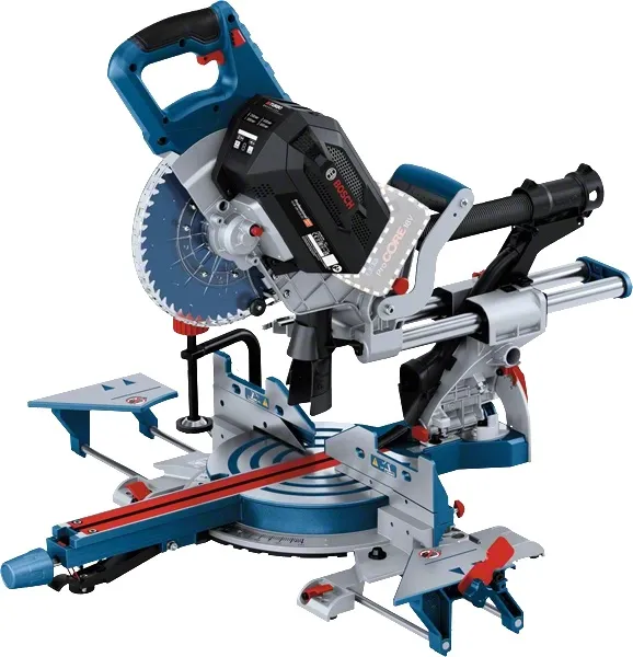Bosch akkumulátoros gérvágó fűrész GCM 18V-216 DC SOLO