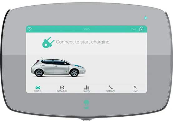 Wallbox Commander 2 töltőállomás Wi-Fi-vel, 22 kW, 5 méter, 2-es típus, fehér