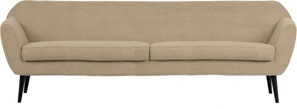 Rocco, Lounge kanapé, homok szín, H75x230x82 cm