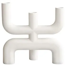 101 Copenhagen Cobra Gyertyatartó Bone White