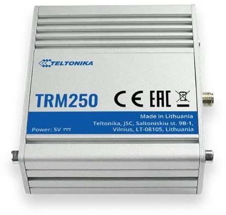 Teltonika TRM250 Ipari Mobil Modem LTE Cat-M1/NB-IoT/EGPRS