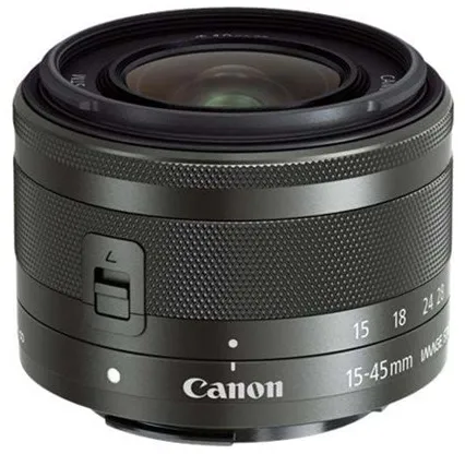 Canon EF-M 15-45mm IS STM - Fekete