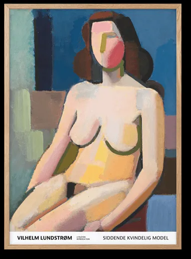 Peléton Ülő Női Modell, 1942 70x100 Poszter