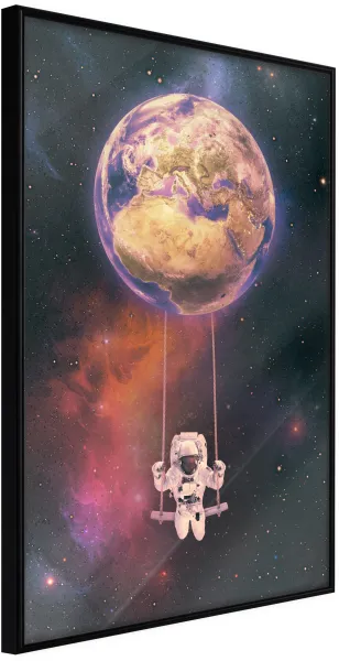 ARTGEIST Poszter kerettel - The Whole World is a Playground Arany 30x45