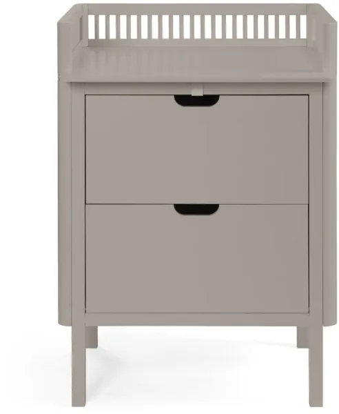 Pelenkázóasztal fiókokkal - jetty beige FSCÂ®