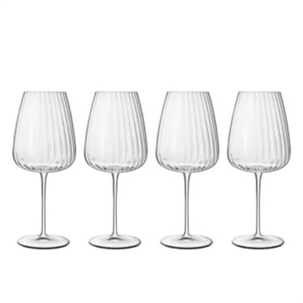 Luigi Bormioli Optica bordeaux vörösboros pohár - 70 cl 4 db.
