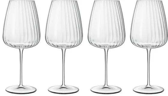 Luigi Bormioli Bordeaux vörösboros pohár Optica 70 cl 4 db.