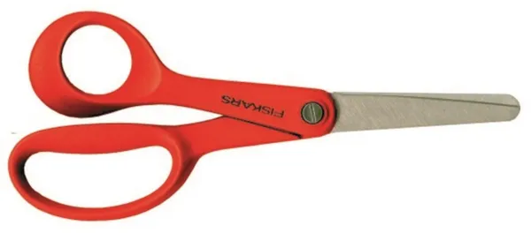 Fiskars balkezes gyerekoló, piros, 13,5 cm