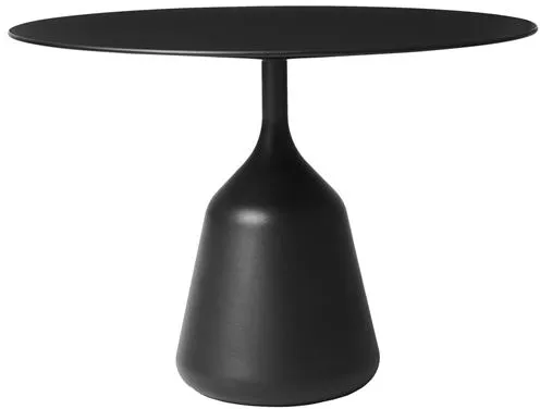 Wendelbo Coin Alacsony Oldalasztal Fekete Laminát