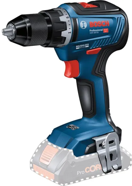 Bosch fúró-/csavarozó GSR 18V-55 Solo