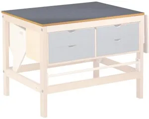 Sjöbergs vágóasztal lap, sötét