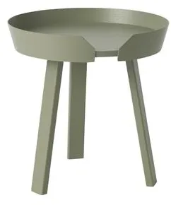 Muuto Around Dohányzóasztal Mattzöld Kicsi