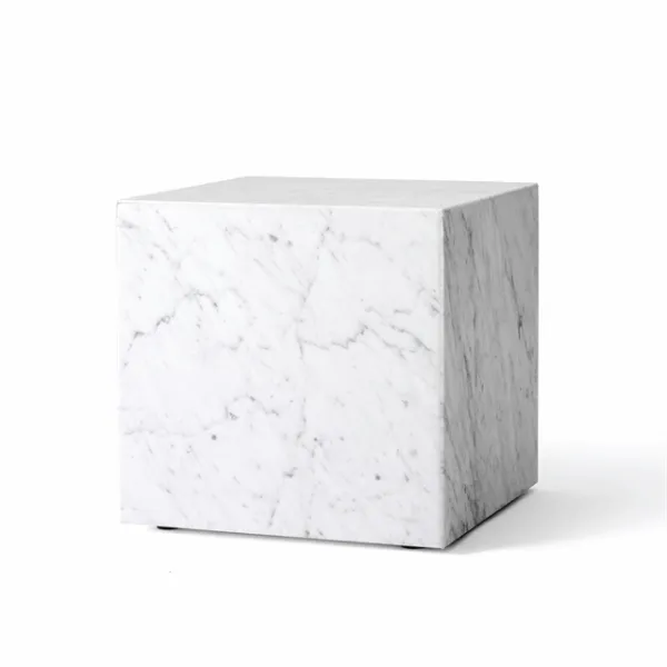 Audo Plinth dohányzóasztal Kocka alakú Carrara márvány
