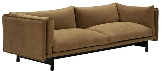 Wendelbo Kite Modulsofa 09 2,5-személyes Roco 02/Feketére pácolt tölgyfa