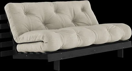 Karup Design Roots kanapé Roots matraccal 160x200 Len/Feketelakkozott