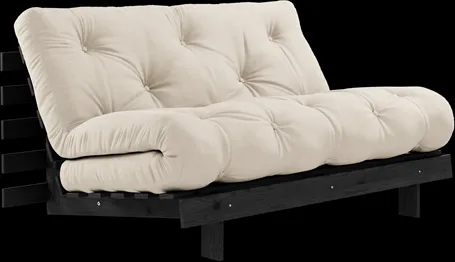 Karup Design Roots kanapé Roots matraccal 140x200 Bézs/Feketelakkozott