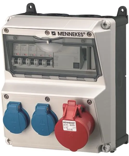 Mennekes AMAXX quadro schuko 5 pólusú 16Aol IP44