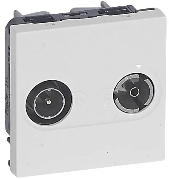 Legrand Tv-r aljzat hím/nő 9,52MM fehér
