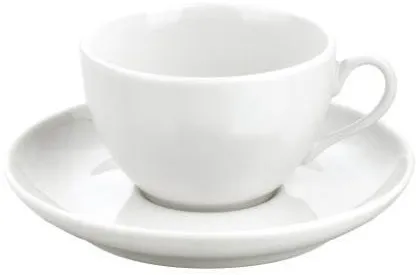 Pillivuyt csészealj Cecil 29 cl 16,5 cm fehér